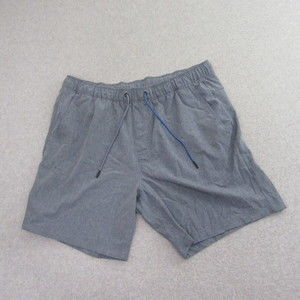 Eddie Bauer Mens Woven Tech Shorts 2XL Blue Stretch Running Gym